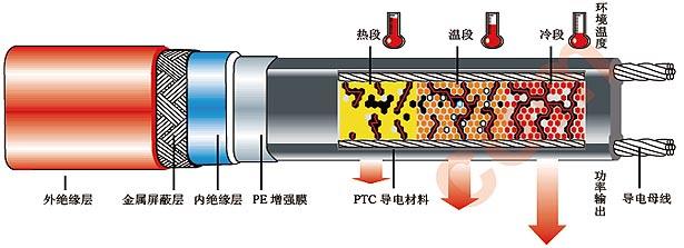 自限温电伴热带